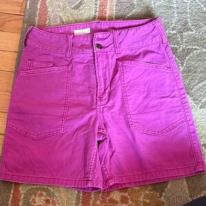Pilcro Magenta Shorts